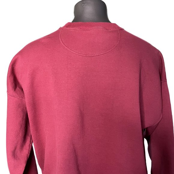 Starter Pullover Sweatshirt Mens Red Plus Size 2XL u - Picture 5 of 7